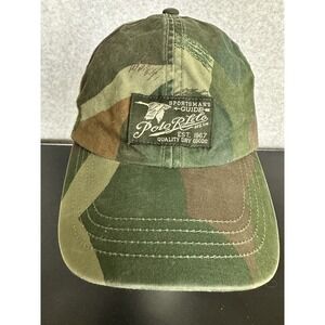 Polo Ralph Lauren Sportsman Guide Camo Hat Mesh Back Trucker Duck Youth 4-7 Rare
